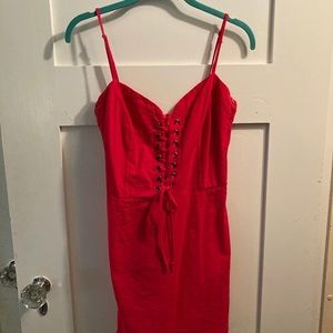 Kendall and Kylie Red Dress